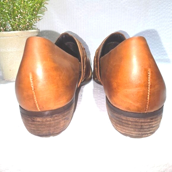 BORN MULE HENSLEY CLOG LEATHER WOMENS SIZE 9.5 WESTERN BOOTIE SHOE GUC - Picture 7 of 9